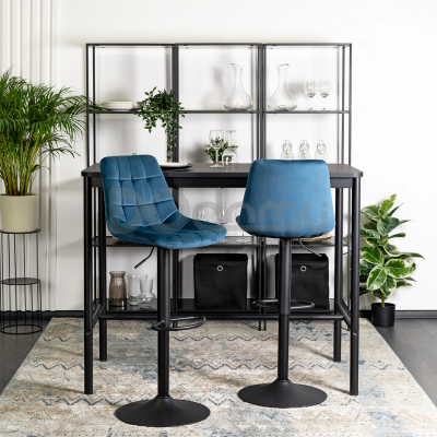 Барный стул MEBEL ELITE ARCOS 2 Синий, фото 2