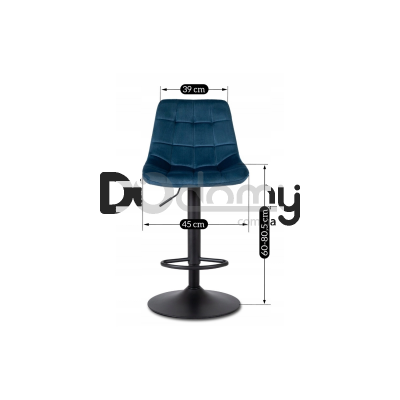 Барный стул MEBEL ELITE ARCOS 2 Синий, фото 4