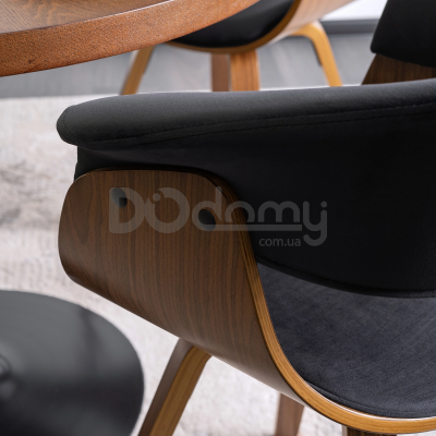 Кресло MEBEL ELITE OHIO 2 Черный, фото 4