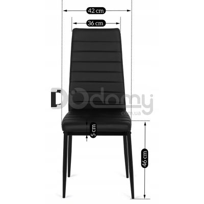 Стул MEBEL ELITE NARIS Черный, фото 4