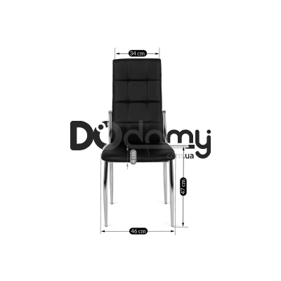 Стілець MEBEL ELITE MOLLY Чорний, фото 2