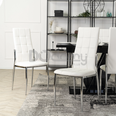 Стілець MEBEL ELITE MOLLY Білий, фото 1