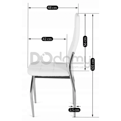 Стілець MEBEL ELITE MOLLY Білий, фото 4