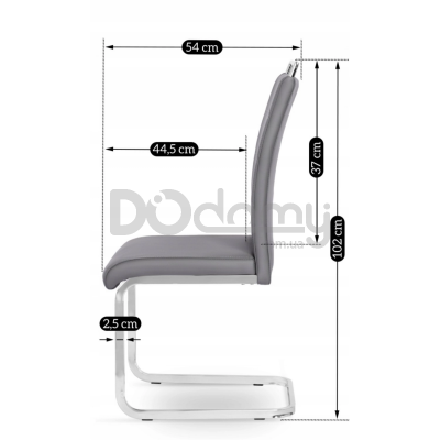 Стул MEBEL ELITE LOCA Серый, фото 5