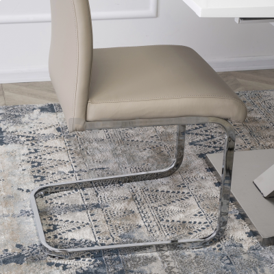 Стул MEBEL ELITE LOCA Бежевый, фото 4