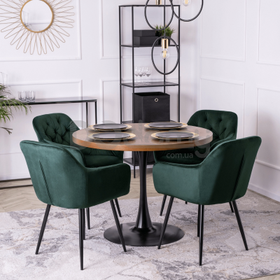 Кресло MEBEL ELITE VIKI Зеленый, фото 3