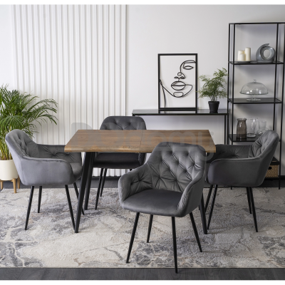 Кресло MEBEL ELITE VIKI Серый, фото 2