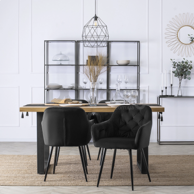 Кресло MEBEL ELITE VIKI Черный, фото 4