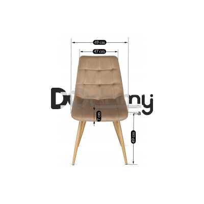 Стул MEBEL ELITE RODRI Бежевый, фото 5