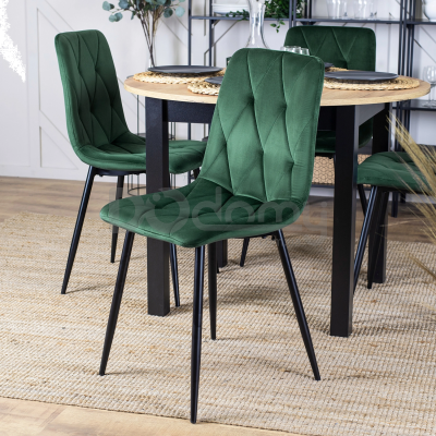 Стілець MEBEL ELITE ROBIN Зелений, фото 3