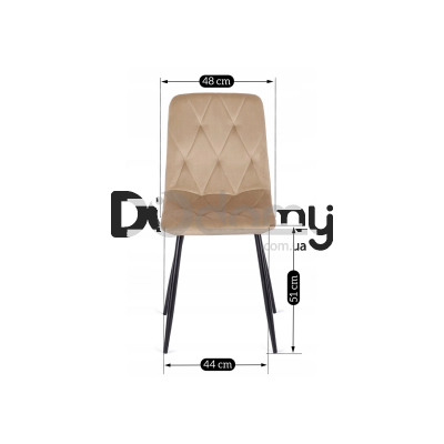 Стілець MEBEL ELITE ROBIN Бежевий, фото 4