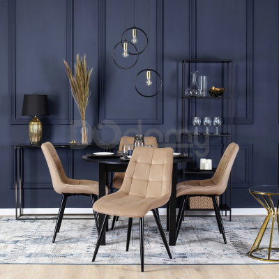 Стілець MEBEL ELITE RIO Бежевий, фото 2