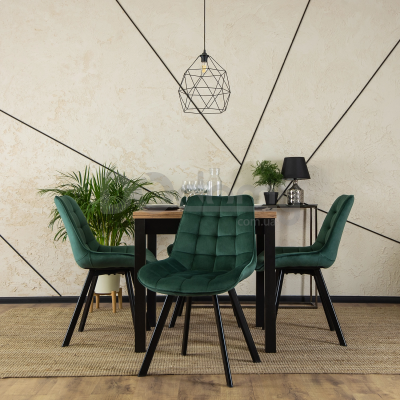 Стул MEBEL ELITE RICK Зеленый, фото 2