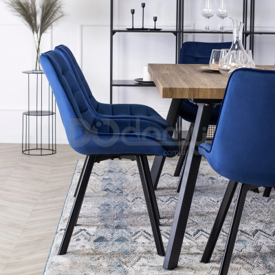 Стілець MEBEL ELITE RICK Синій, фото 2
