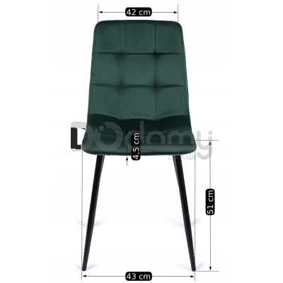 Стілець MEBEL ELITE PERU Зелений, фото 5