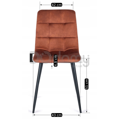 Стілець MEBEL ELITE PERU Кориця, фото 4