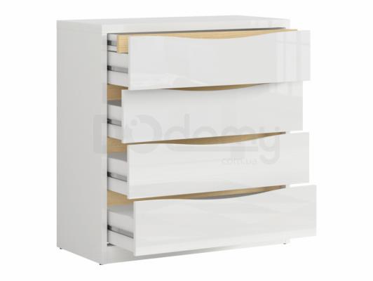 Комод BRW Pori 85 белый, фото 2