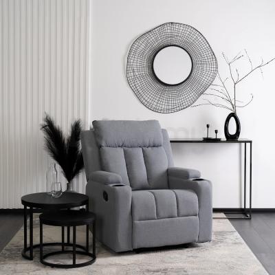 Крісло реклайнер MEBEL ELITE KOBI сірий, фото 2