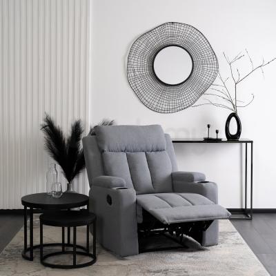 Крісло реклайнер MEBEL ELITE KOBI сірий, фото 3