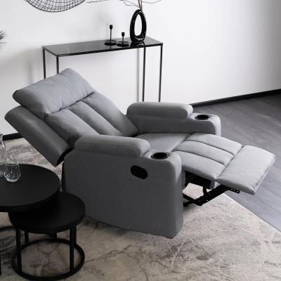 Крісло реклайнер MEBEL ELITE KOBI сірий, фото 4