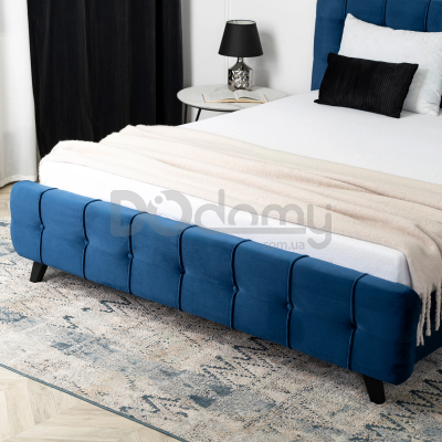 Ліжко MEBEL ELITE LINO 160х200 Синій, фото 3