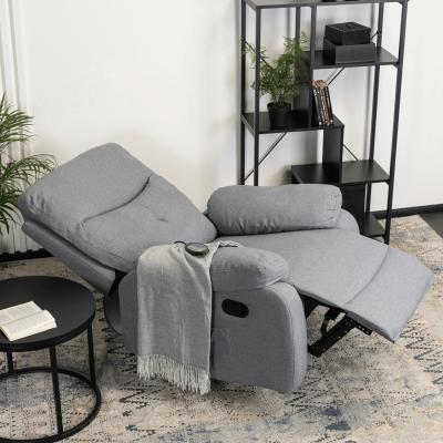 Крісло реклайнер MEBEL ELITE INTER 2 сірий, фото 3