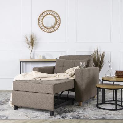 Кресло раскладное MEBEL ELITE SOLOR бежевый, фото 2