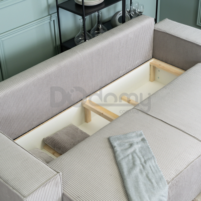 Диван MEBEL ELITE AMIR Сірий, фото 3