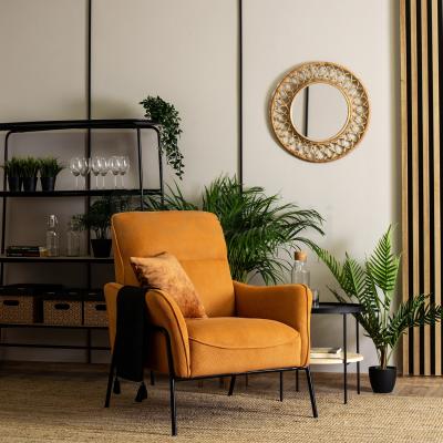 Крісло м'яке MEBEL ELITE ALBERTO гірчичний, фото 1