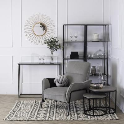 Крісло м'яке MEBEL ELITE ALBERTO сірий, фото 1