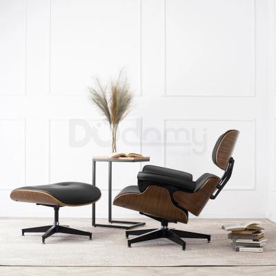 Крісло з підставкою для ніг MEBEL ELITE PALERMO Чорний, фото 1