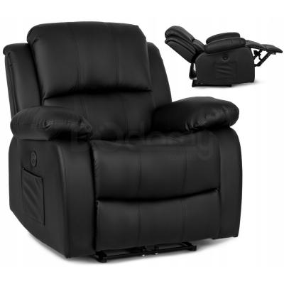 Крісло реклайнер  MEBEL ELITE BONO чорний, фото 2
