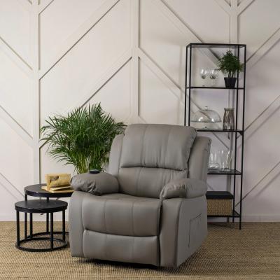 Крісло реклайнер MEBEL ELITE BONO сірий, фото 2