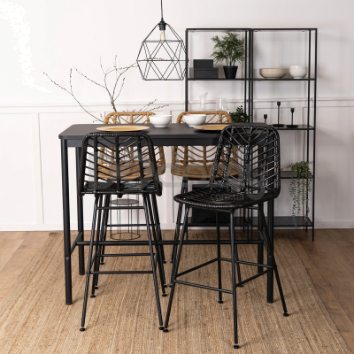 Барный стул MEBEL ELITE JERRY Черный, фото 4