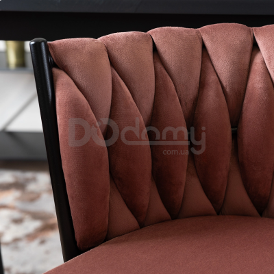 Барный стул MEBEL ELITE FLORES Розовый, фото 3