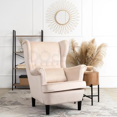 Крісло MEBEL ELITE KLARIS 2 бежевий, фото 1