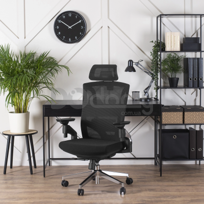 Офісне крісло MEBEL ELITE WILLY Чорний, фото 2