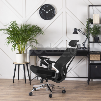 Офісне крісло MEBEL ELITE WILLY Чорний, фото 3