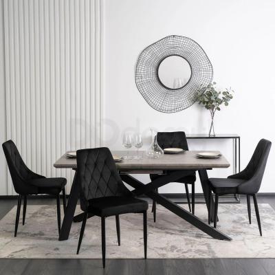 Стілець MEBEL ELITE CORK Velvet чорний, фото 2