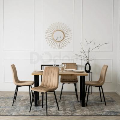 Стул MEBEL ELITE IBIS Velvet бежевый, фото 2