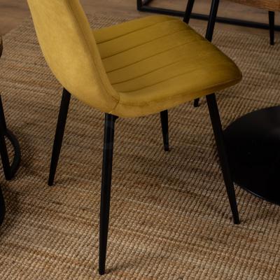 Стілець MEBEL ELITE IBIS Velvet гірчиця, фото 3