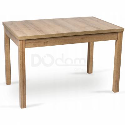 Стол раскладной MEBEL ELITE SKUBI 120-160х75 дуб ривьера, фото 1