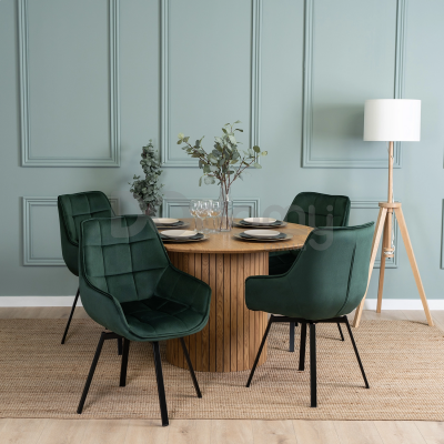 Крісло MEBEL ELITE LUNA Зелений, фото 2