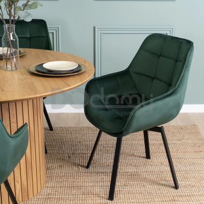 Крісло MEBEL ELITE LUNA Зелений, фото 3