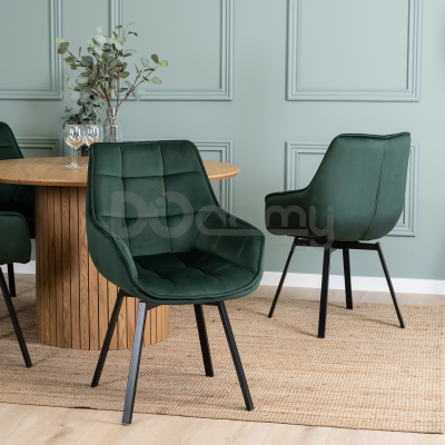 Крісло MEBEL ELITE LUNA Зелений, фото 4