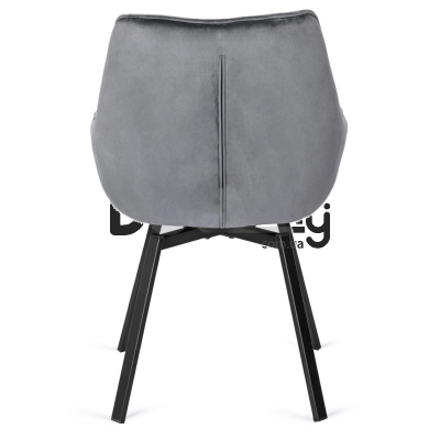 Кресло MEBEL ELITE LUNA Серый, фото 2