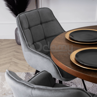 Кресло MEBEL ELITE LUNA Серый, фото 5