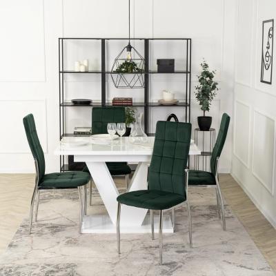 Стул MEBEL ELITE MOLLY Velvet зеленый, фото 2