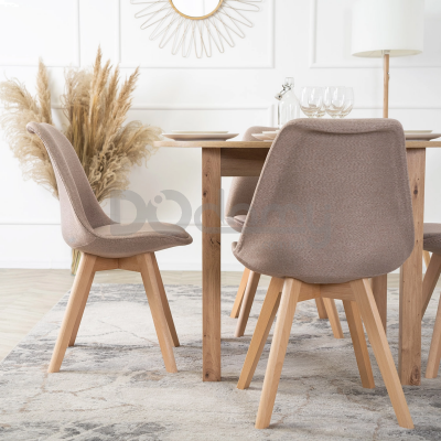 Стілець MEBEL ELITE NEVEL Бежевий, фото 7