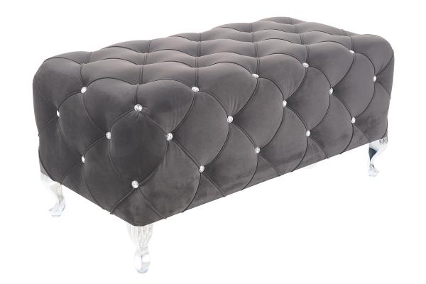 Пуф Signal HESTIA VELVET Сірий BLUVEL 14, фото 1